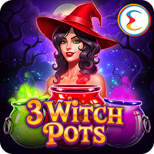 3 WITCH POTS