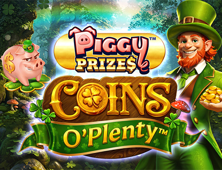 Piggy Prizes Coins O'Plenty