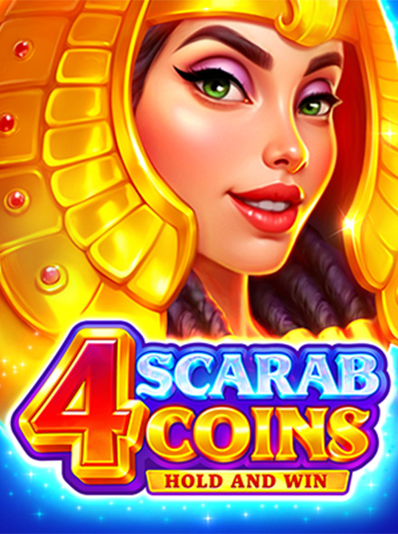 4 Scarab Coins: Hold and Win