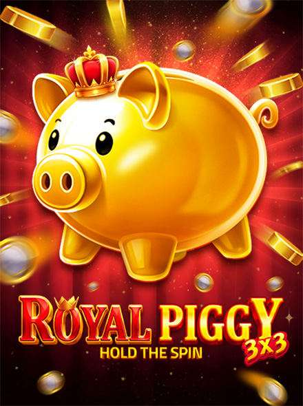 3x5 Royal Piggy: Hold The Spin