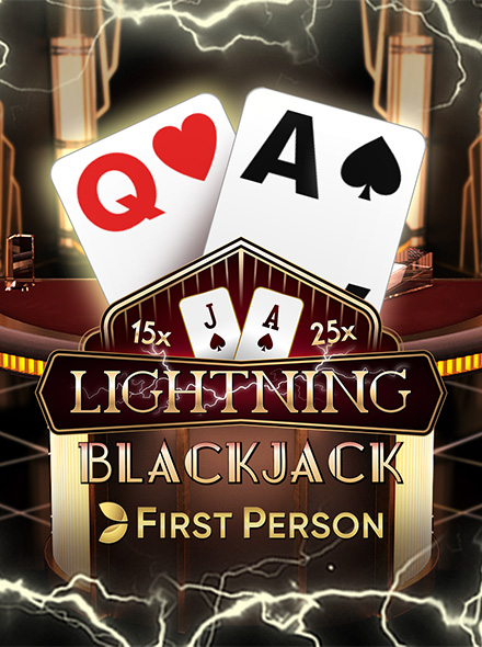 First Person Lightning Blackjack