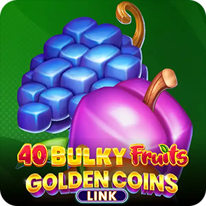 40 BULKY FRUITS - GOLDEN COINS LINK
