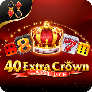 40 Extra Crown Classic Dice