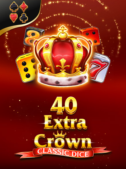 40 Extra Crown Classic Dice