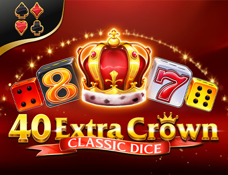 40 Extra Crown Classic Dice