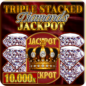Triple Stacked Diamonds Jackpot