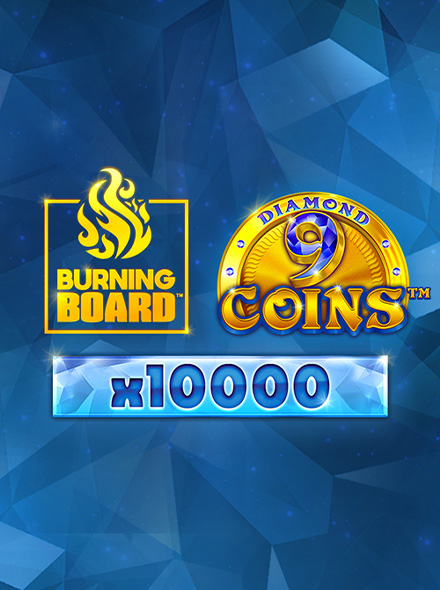 9 Coins Diamond Burning Board