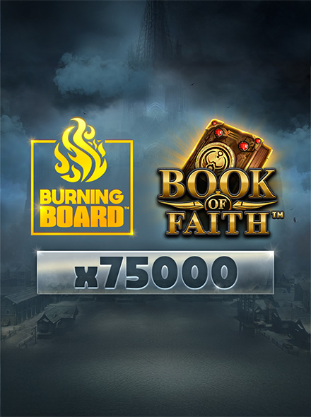 Book of Faith Burning Board