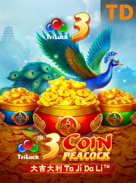 3 Coin Golden Peacock