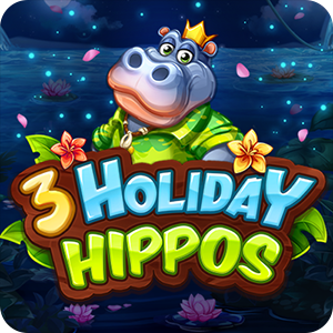 3 Holiday Hippos