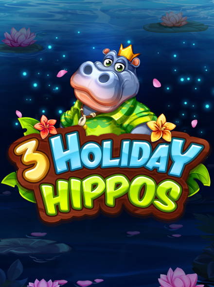 3 Holiday Hippos