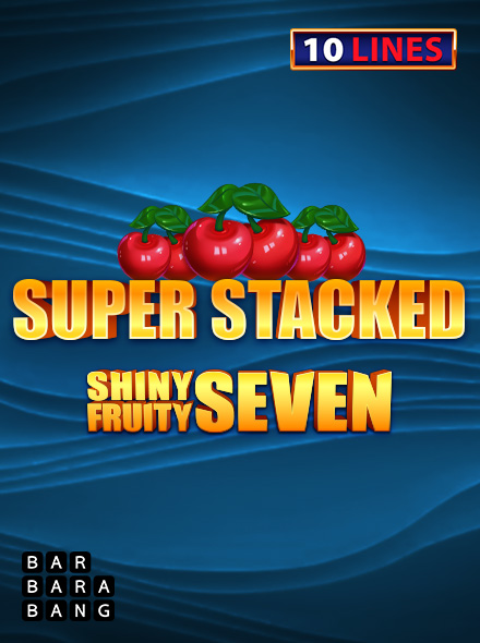 Shiny Fruity Seven 10 Lines Super Stacked