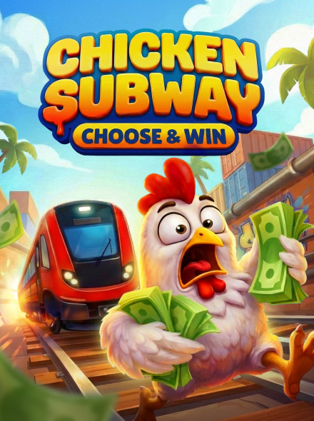 Chicken Subway: Choose and Win