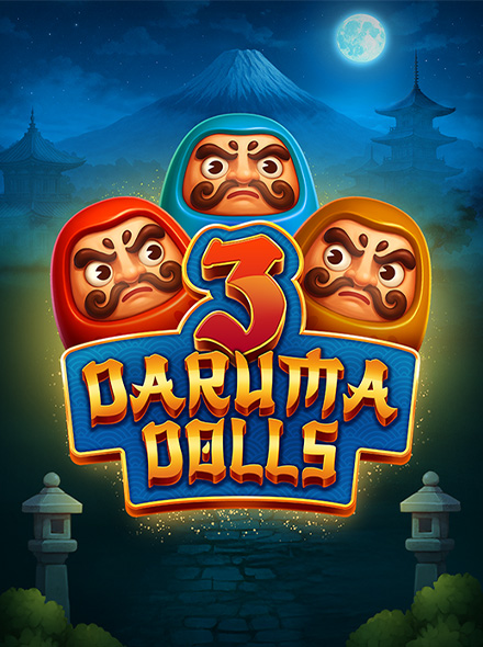 3 Daruma Dolls